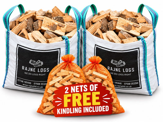 Double Bulk Bag of Firewood Logs