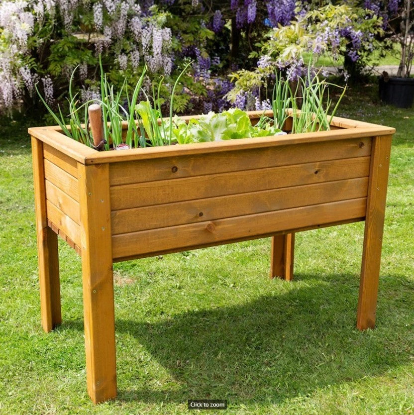 Tom Chambers - Grow Your Own Wooden Vegetable Planter - Large