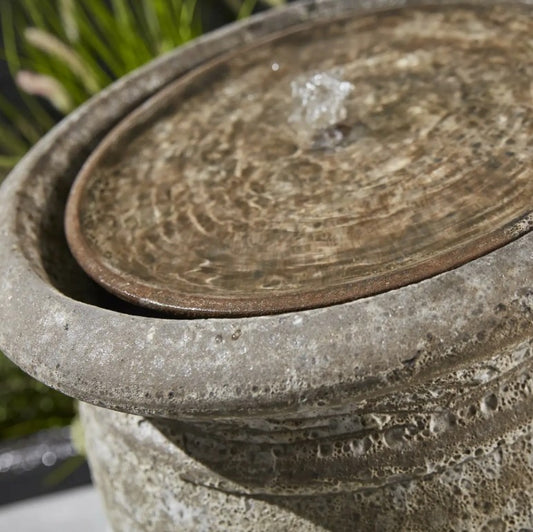 Leona Antique Vase - Water Feature