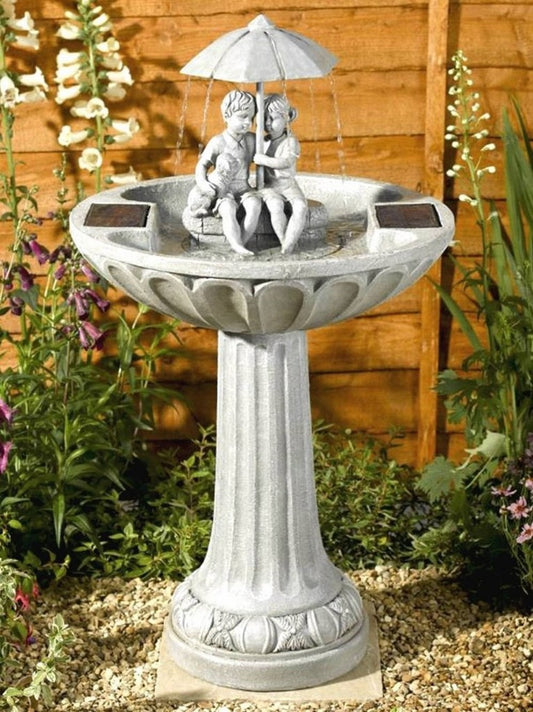 Umbrella Fountain - Water Feature