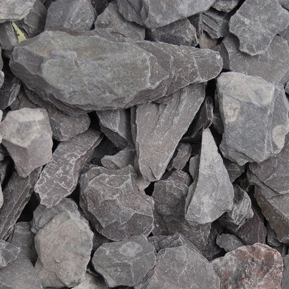 Plum Slate Chippings - 40mm - 20kg