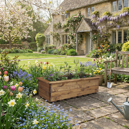 Charles Taylor - Extra Large Wooden Trough