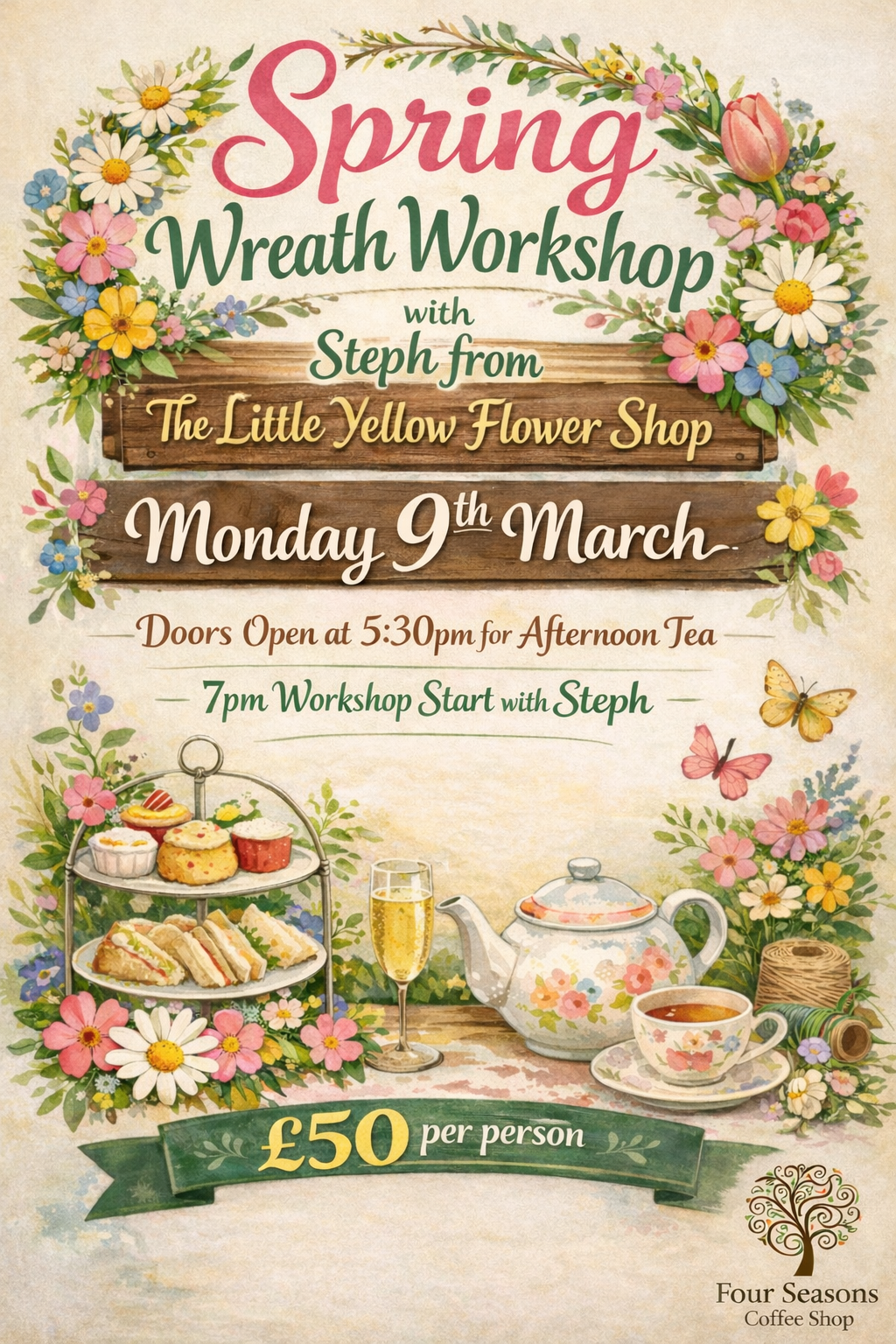 Spring Wreath Making Workshop