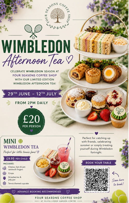 LIMITED EDITION Wimbledon Afternoon Tea 🎾🍓☕