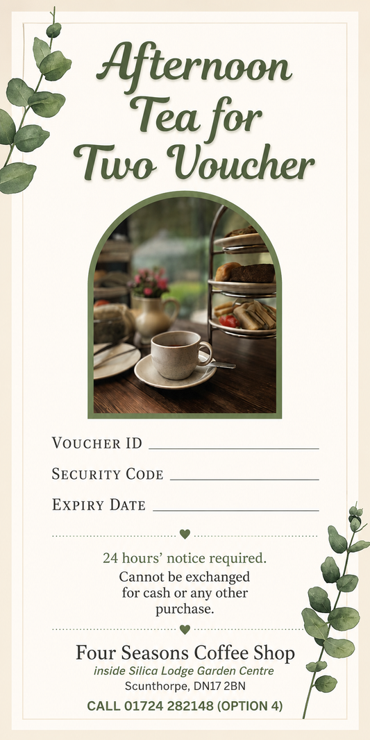 Afternoon Tea for Two Voucher - £40