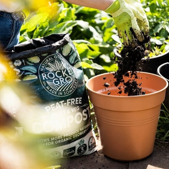 RocketGro Peat-Free Fruit & Veg Compost - 40L