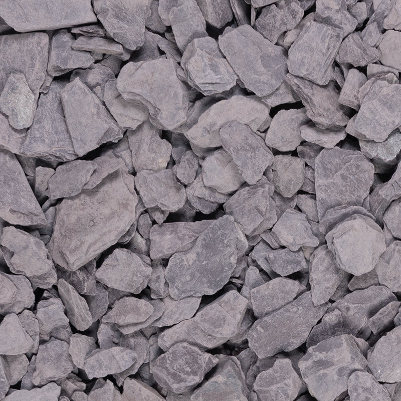 Plum Slate Chippings - 40mm - 20kg