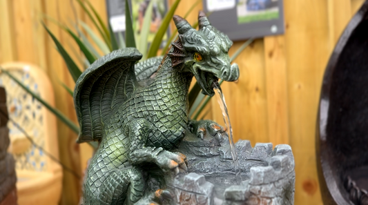 Castle & Dragon - Water Feature