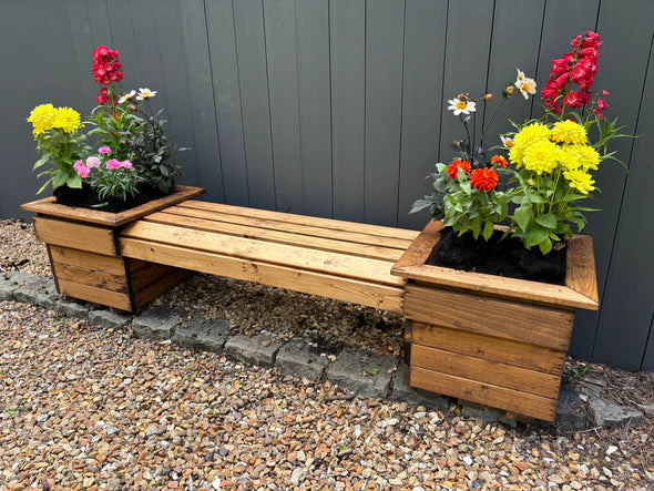 Charles Taylor - Knights Double Planter Bench