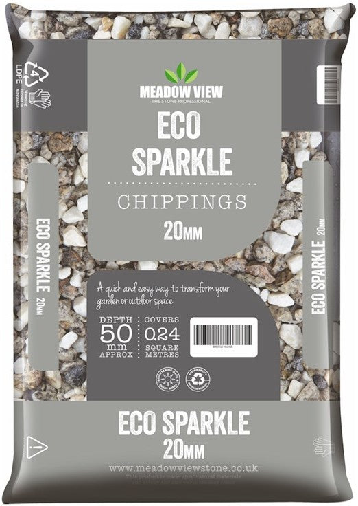 Eco Sparkle Chippings - 20mm - 20kg