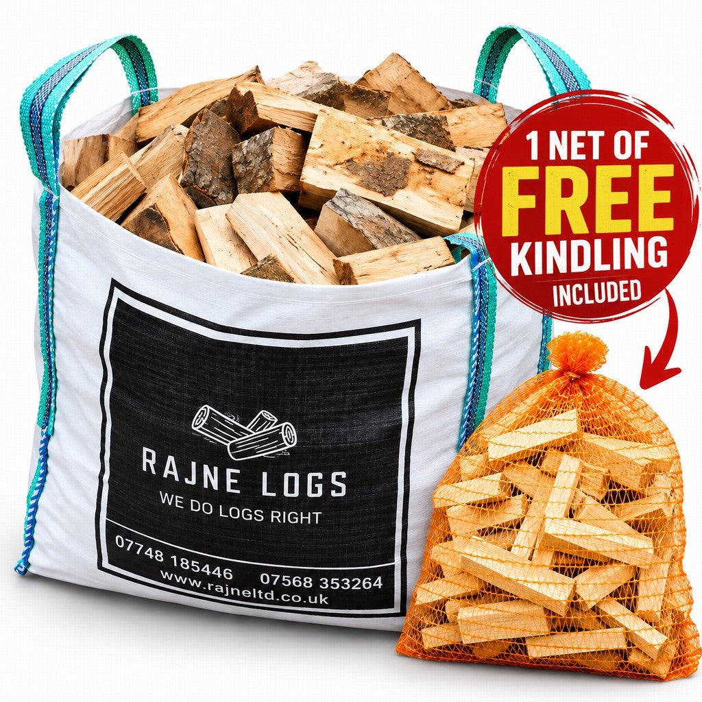 Single Bulk Bag of Firewood Logs