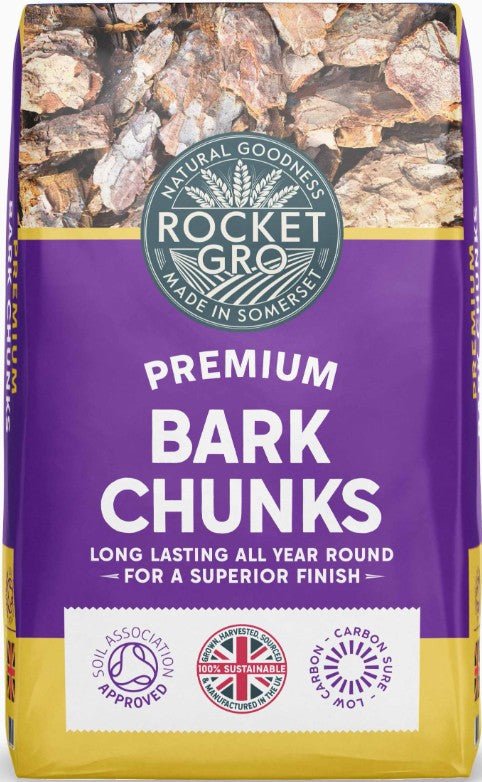 Rocketgro - Premium Bark Chunks - 50L
