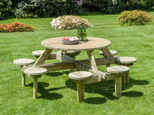Alexander Rose - Pine Gleneagles Table (8 Seater)