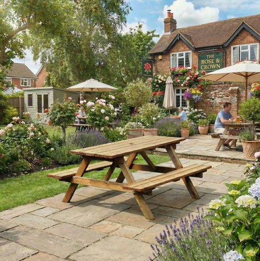 Charles Taylor - Gold Series Picnic Table (6 Seater)