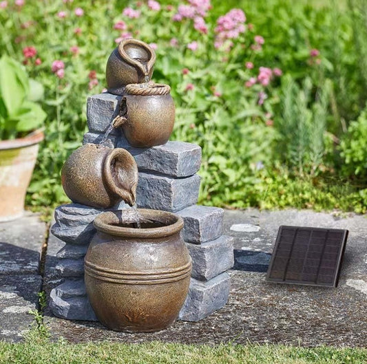 Pot Falls Hybrid Power - Water Feature