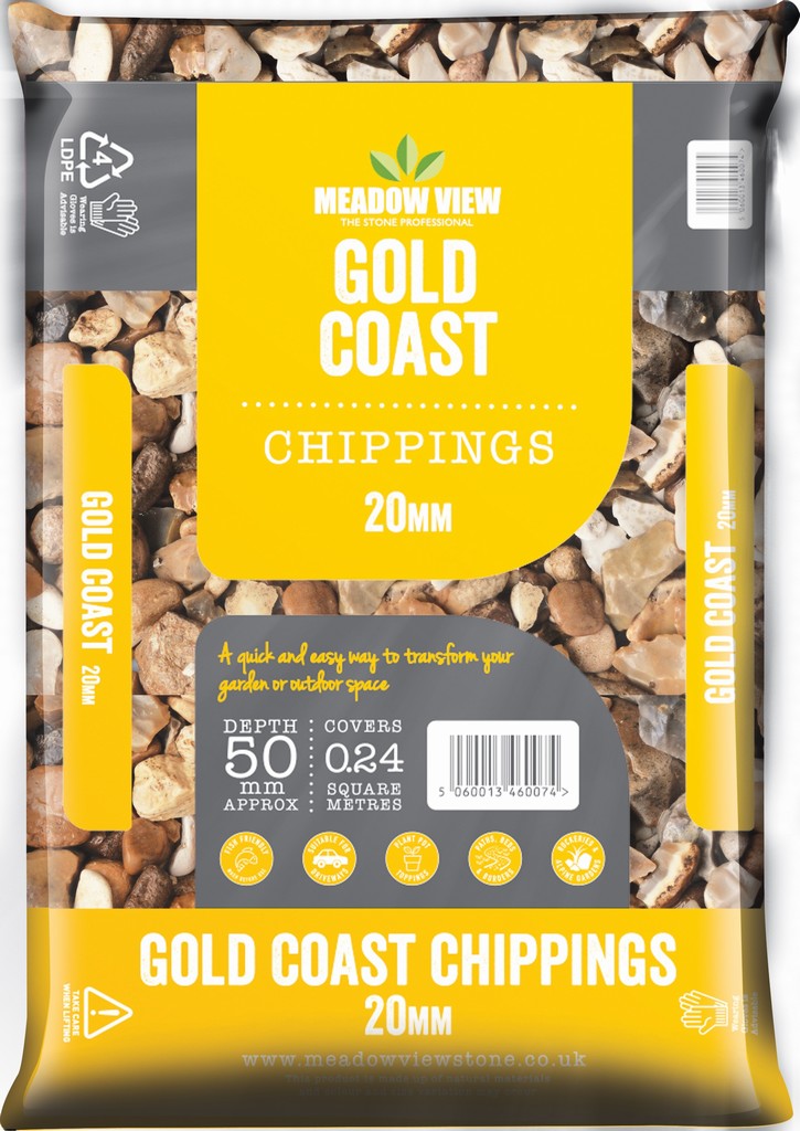 Gold Coast Chippings - 20mm - 20kg