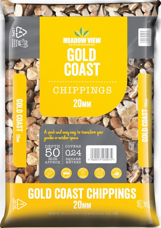 Gold Coast Chippings - 20mm - 20kg