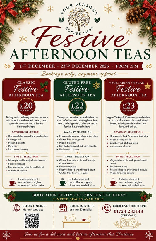 Classic Festive Afternoon Tea