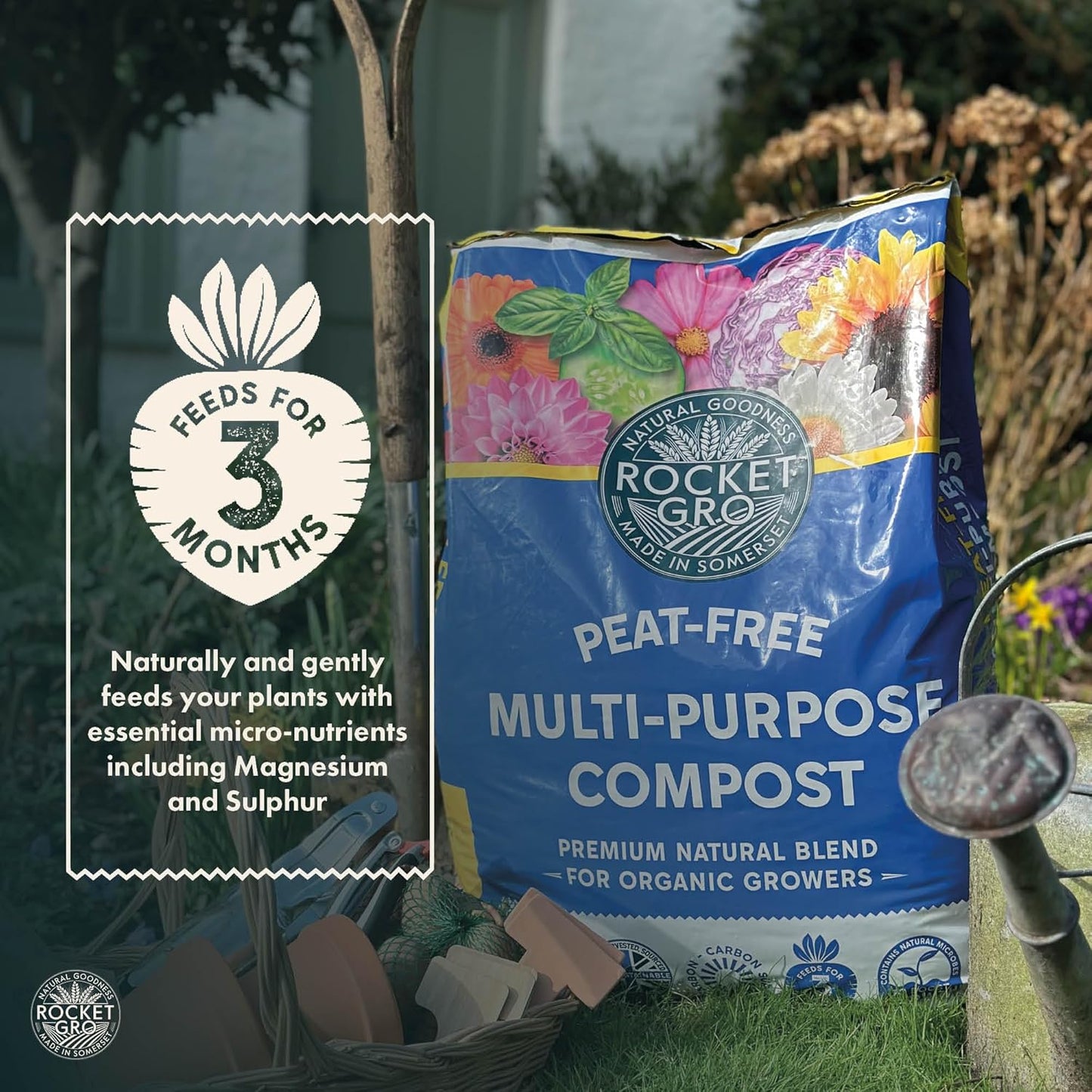 RocketGro Peat-Free Multi Purpose - 20L