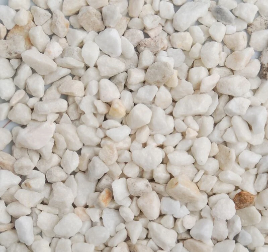 Arctic White Chippings - 10mm - 20kg