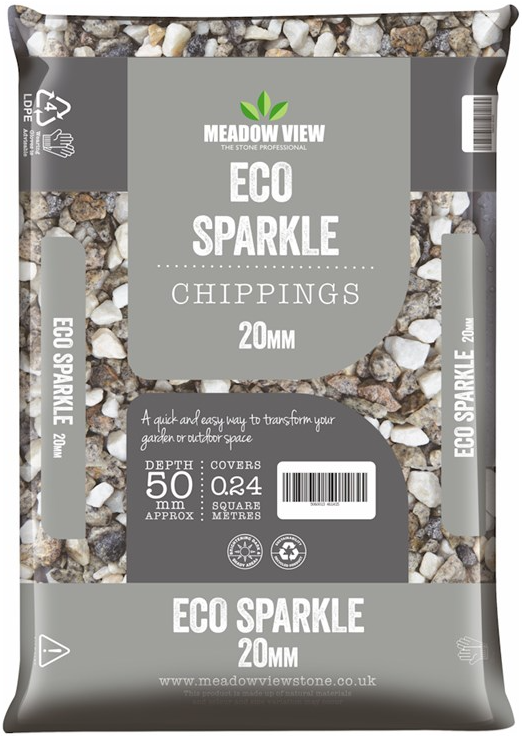 Eco Sparkle Chippings - 20mm - 20kg