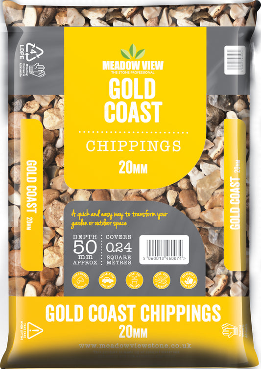 Gold Coast Chippings - 20mm - 20kg