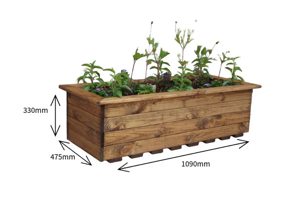 Charles Taylor - Extra Large Wooden Trough