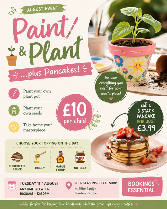 Paint & Plant (…plus Pancakes 🥞) 🌱🎨