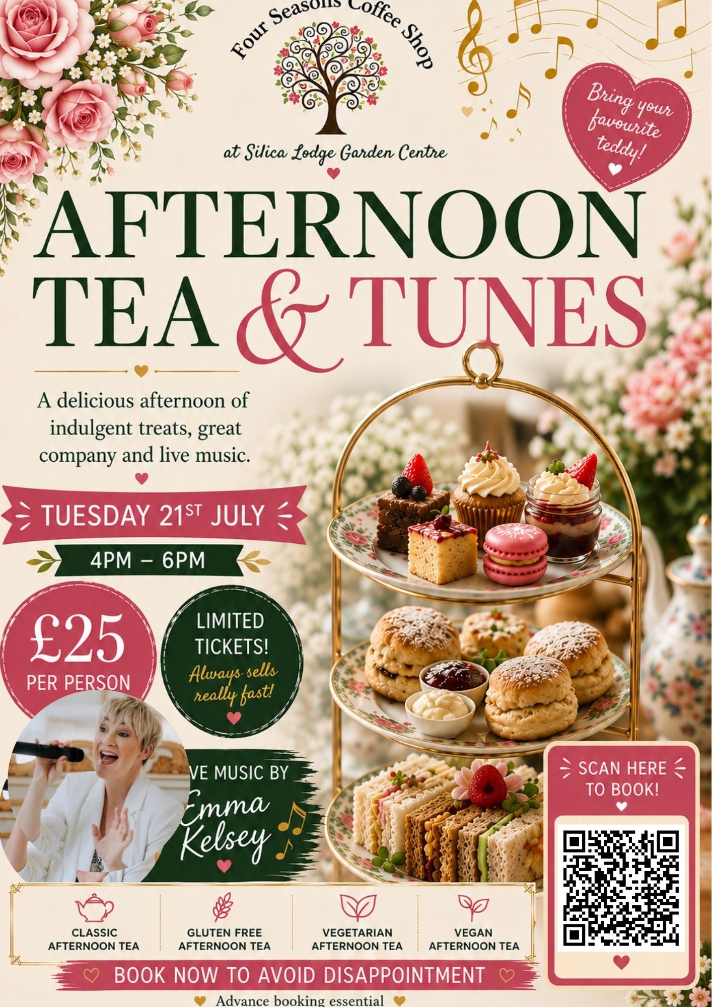 Afternoon Tea & Tunes 🎶☕