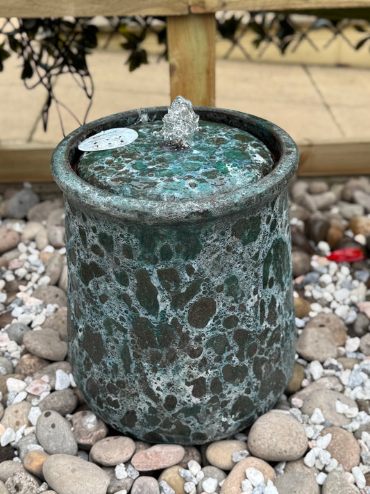 Talia Emerald Green Self contained - Water Feature