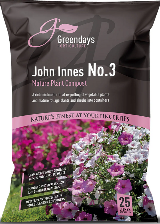 Greendays John Innes No.3 Mature Plant Compost - 25L