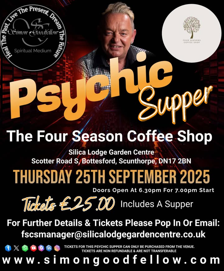 Psychic Supper 2025 - September 25th